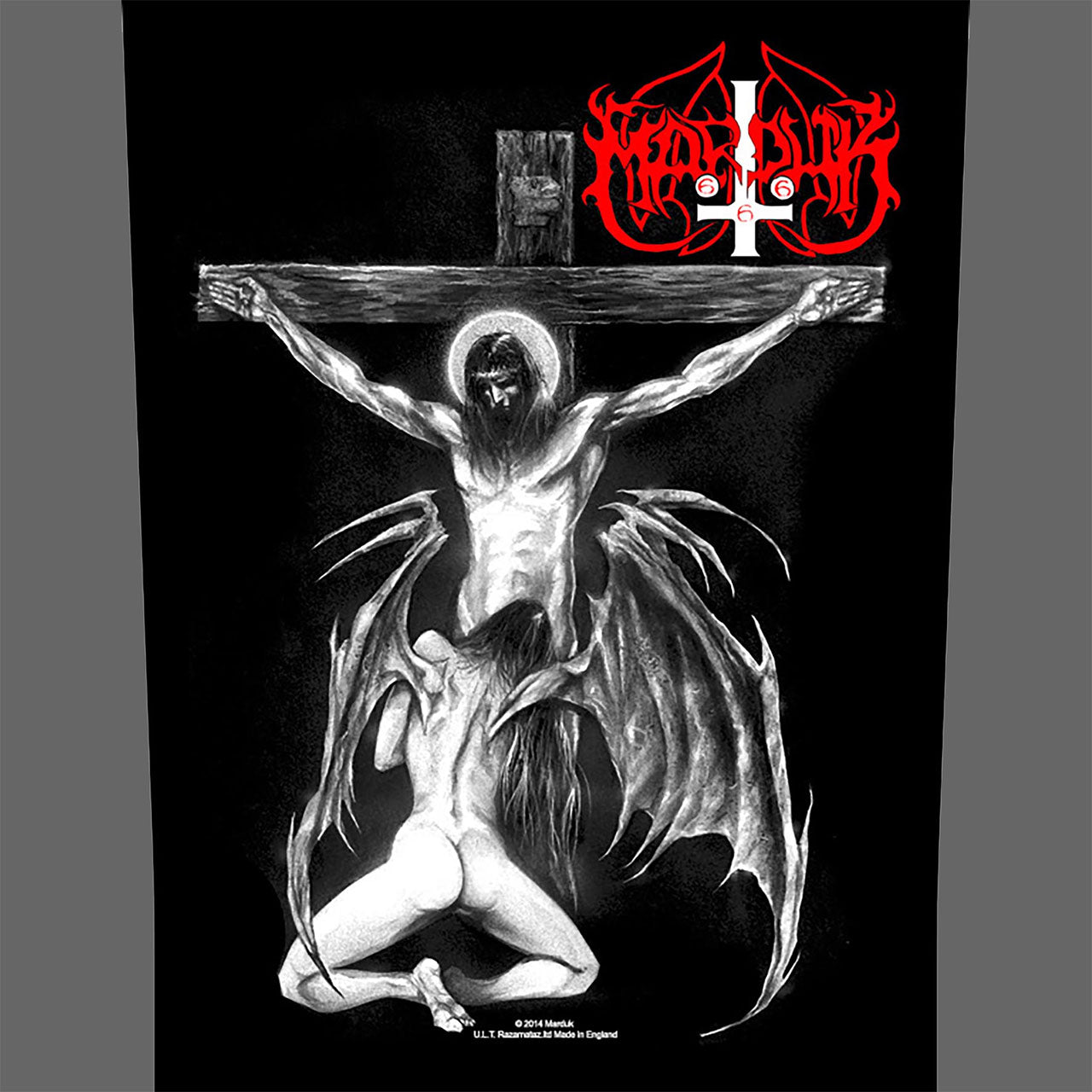 Marduk - Christraping Black Metal (Backpatch)