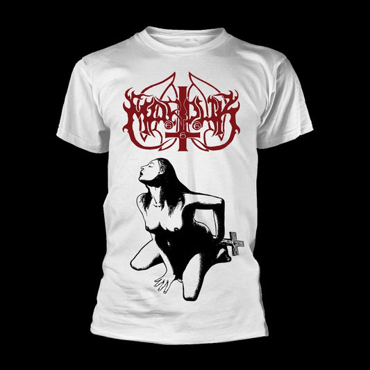 Marduk - Fuck Me Jesus (White) (T-Shirt)