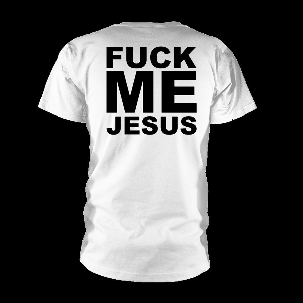 Marduk - Fuck Me Jesus (White) (T-Shirt)