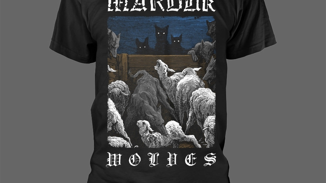 Marduk 'Wolves' (Nero) T-Shirt - NUOVO E UFFICIALE Marduk 'Wolves' (Nero) T-Shirt - NUOVO E UFFICIALE