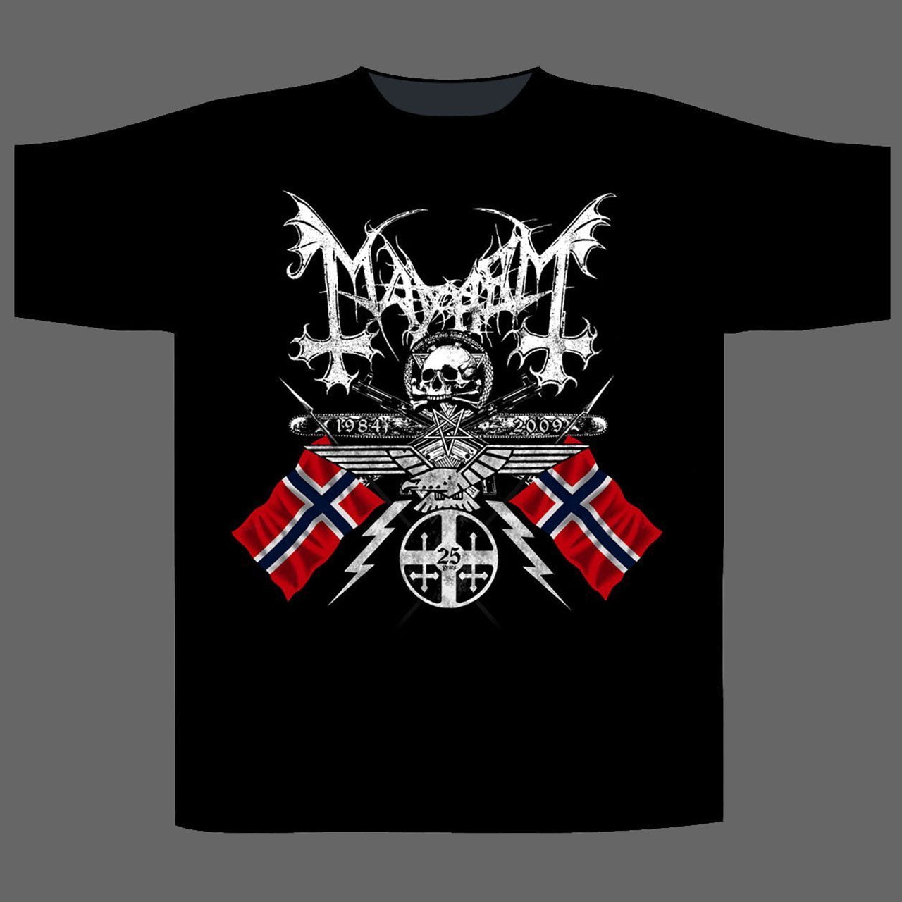 Mayhem - 1984-2009 Coat of Arms (T-Shirt)