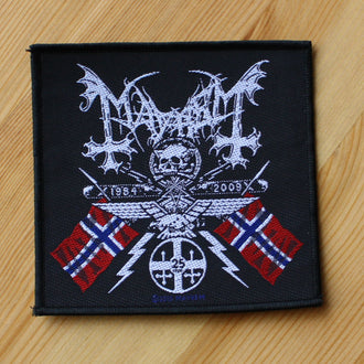 Mayhem - 1984-2009 Coat of Arms (Woven Patch)