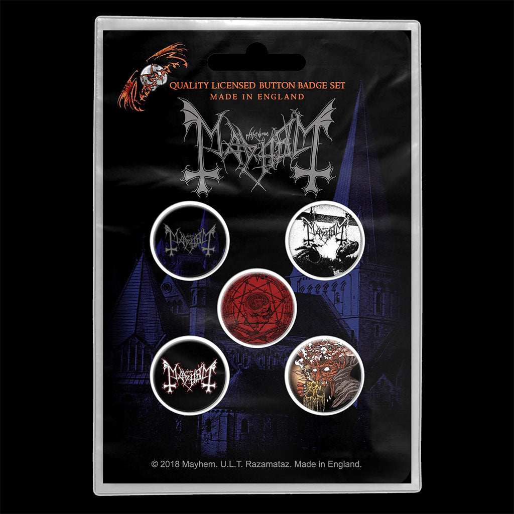 Mayhem - De Mysteriis dom Sathanas (Badge Pack)