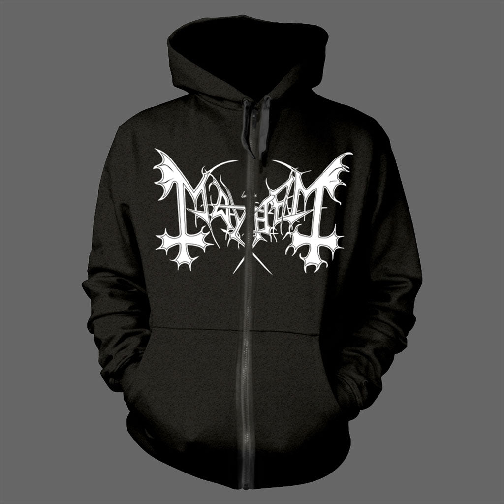 Mayhem - De Mysteriis Dom Sathanas (Full Zip Hoodie)