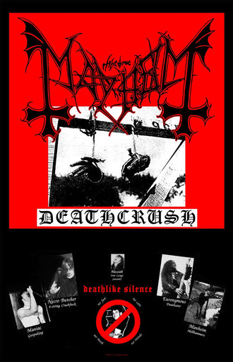 Mayhem - Deathcrush (Textile Poster)