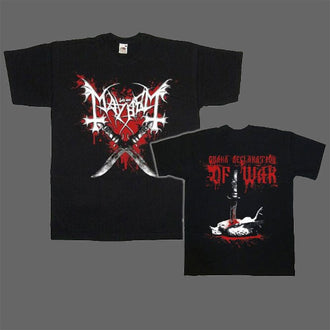Mayhem - Knives / Grand Declaration of War (T-Shirt)