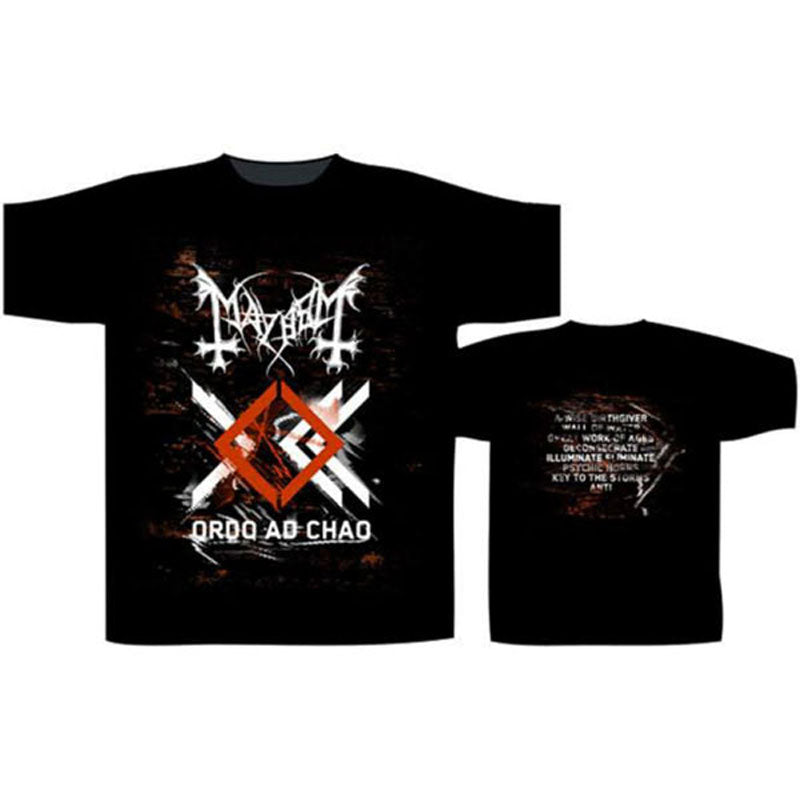 Mayhem - Ordo Ad Chao / Tracks (T-Shirt)