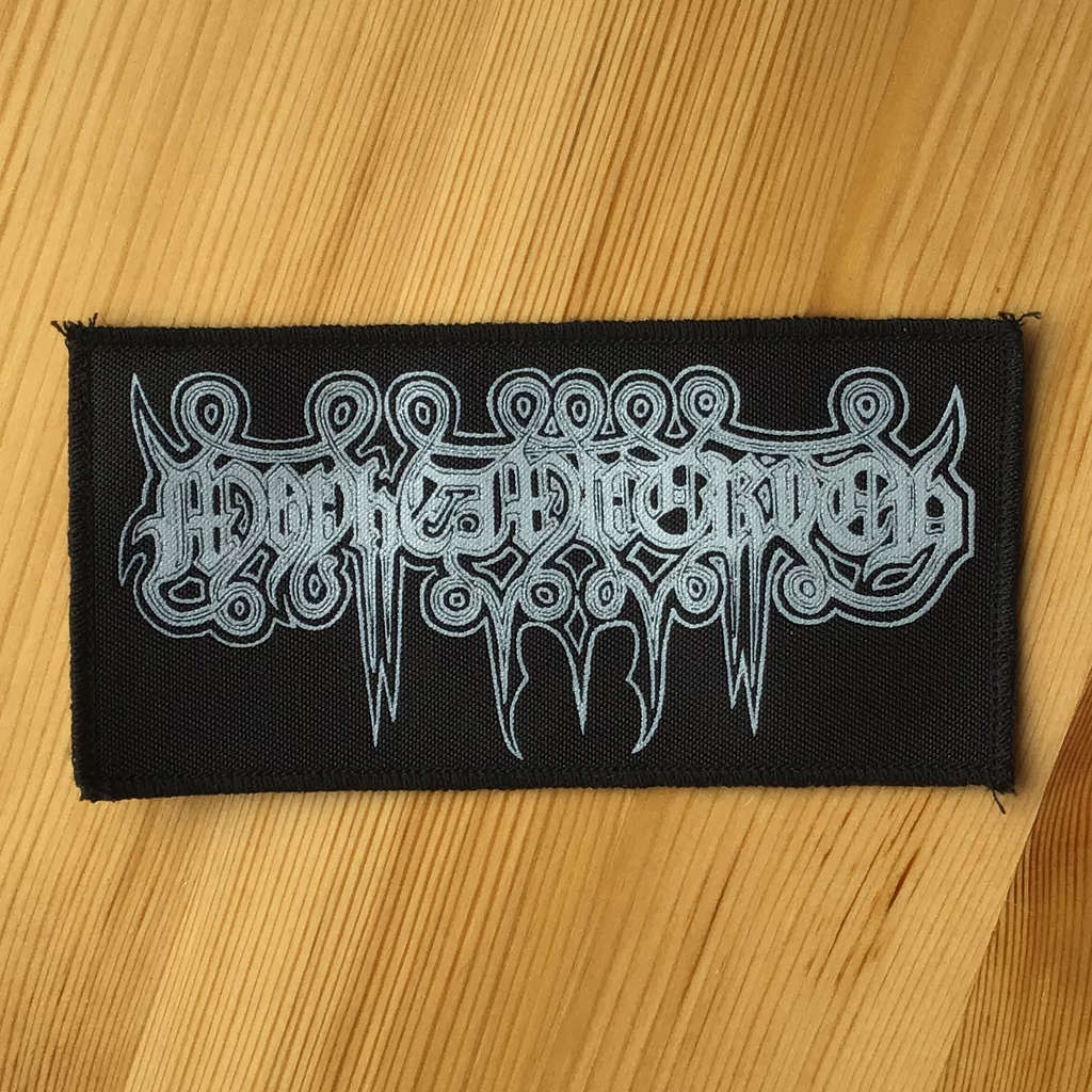 Mayhemic Truth - White Logo (Printed Patch)