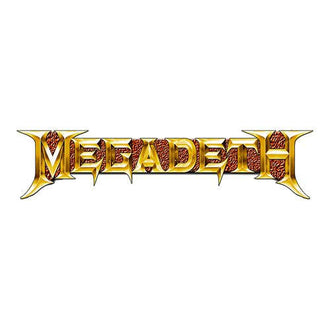 Megadeth - Gold Logo (Metal Pin)