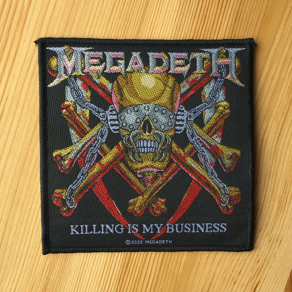 Megadeth - Killing is My Business... and Business is Good (Woven Patch)