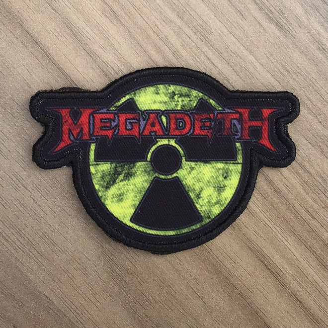 Megadeth - Logo & Hazard (Printed Patch)