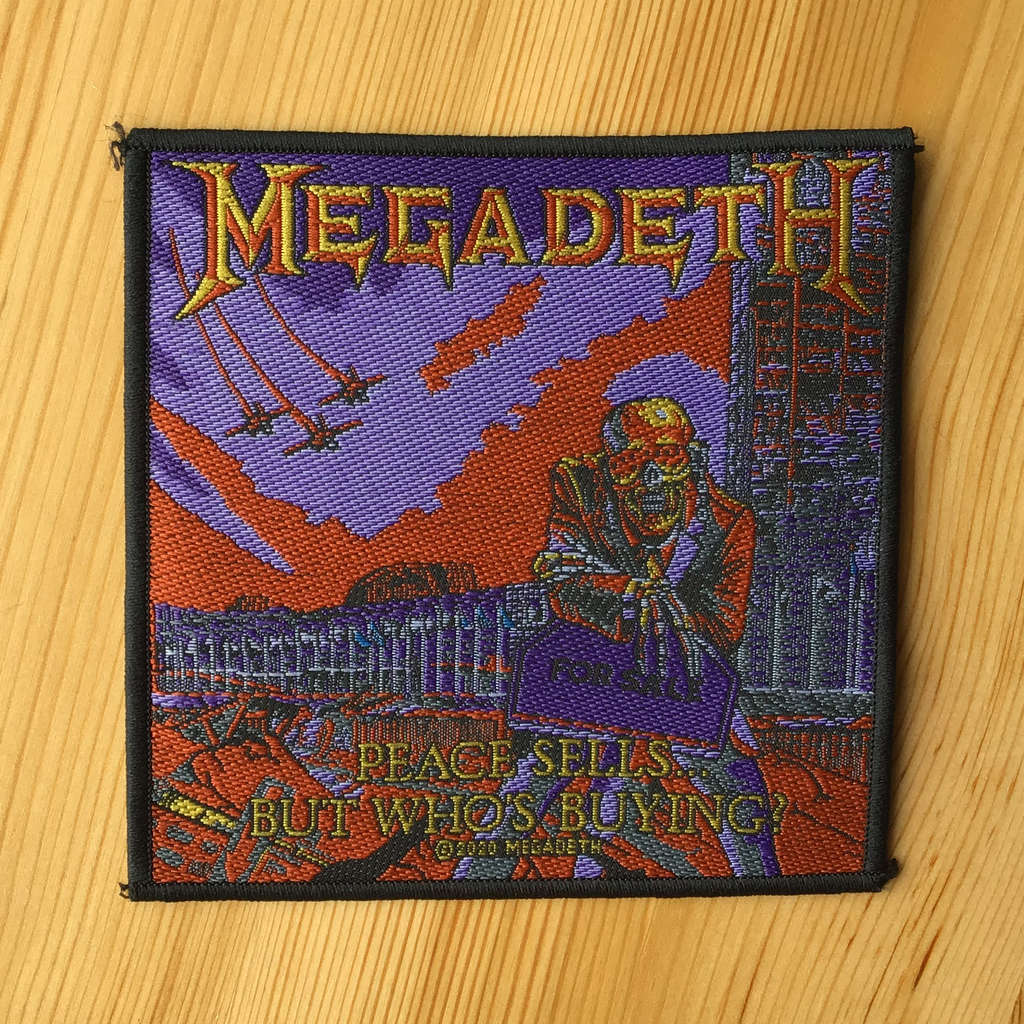 Megadeth - Peace Sells... but Who's Buying (Woven Patch)