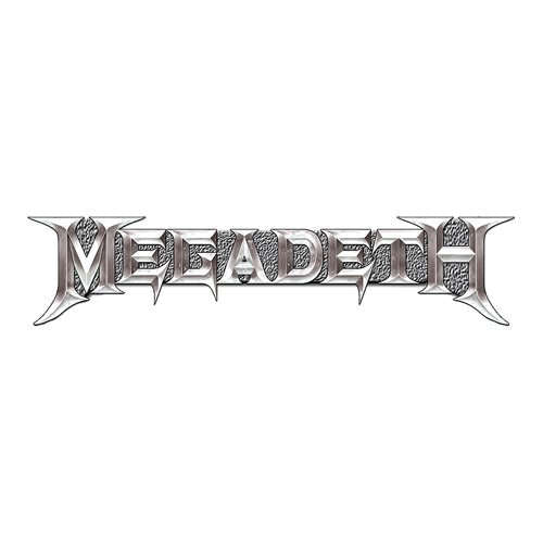 Megadeth - Silver Logo (Metal Pin)