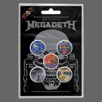 Megadeth - Vic Rattlehead (Badge Pack)