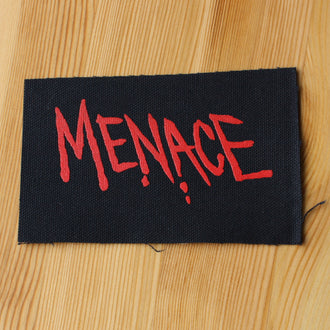 Menace - Red Logo (Printed Patch)