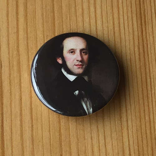 Mendelssohn - 1846 Portrait (Badge)