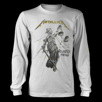 Metallica - ...And Justice for All (White) (Long Sleeve T-Shirt)