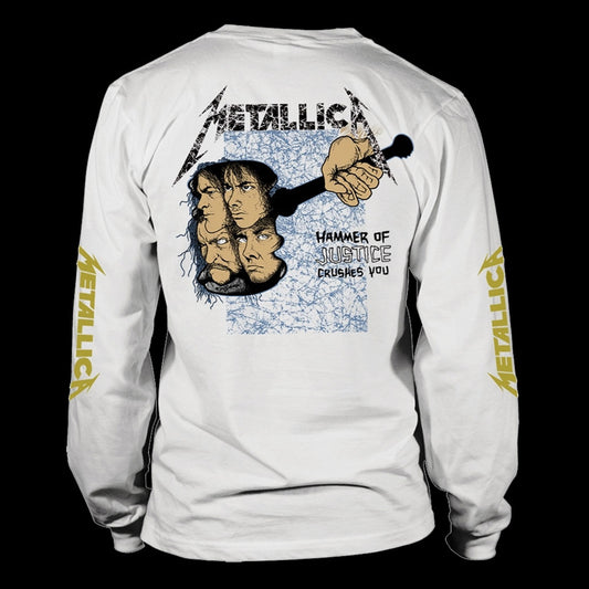 Metallica - ...And Justice for All (White) (Long Sleeve T-Shirt)