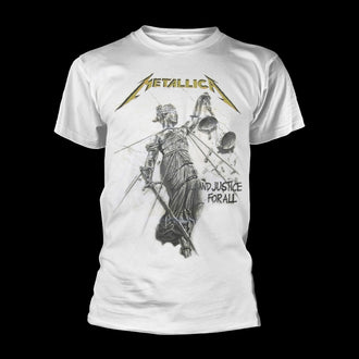 Metallica - ...And Justice for All (White) (T-Shirt)