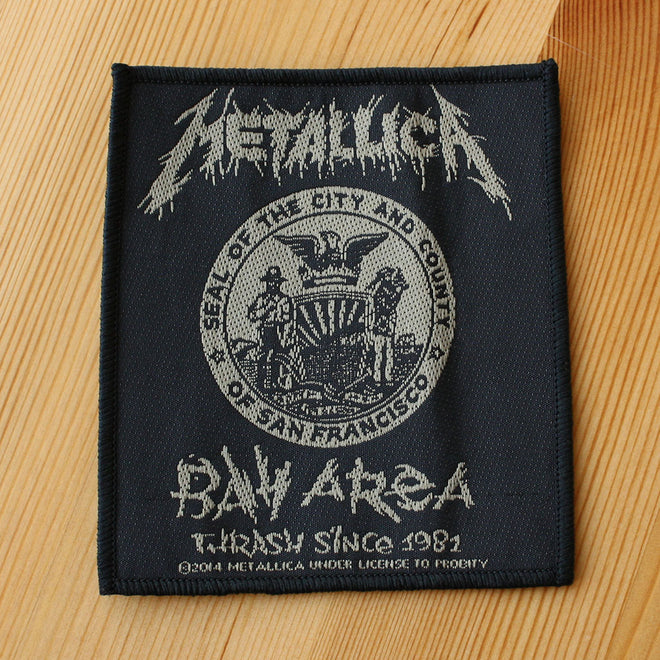 Metallica - Bay Area Thrash Since 1981 (Woven Patch)