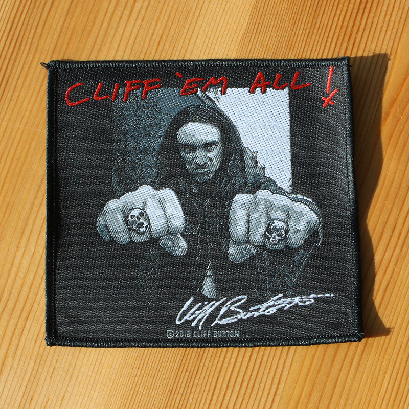 Metallica - Cliff 'em All (Woven Patch)