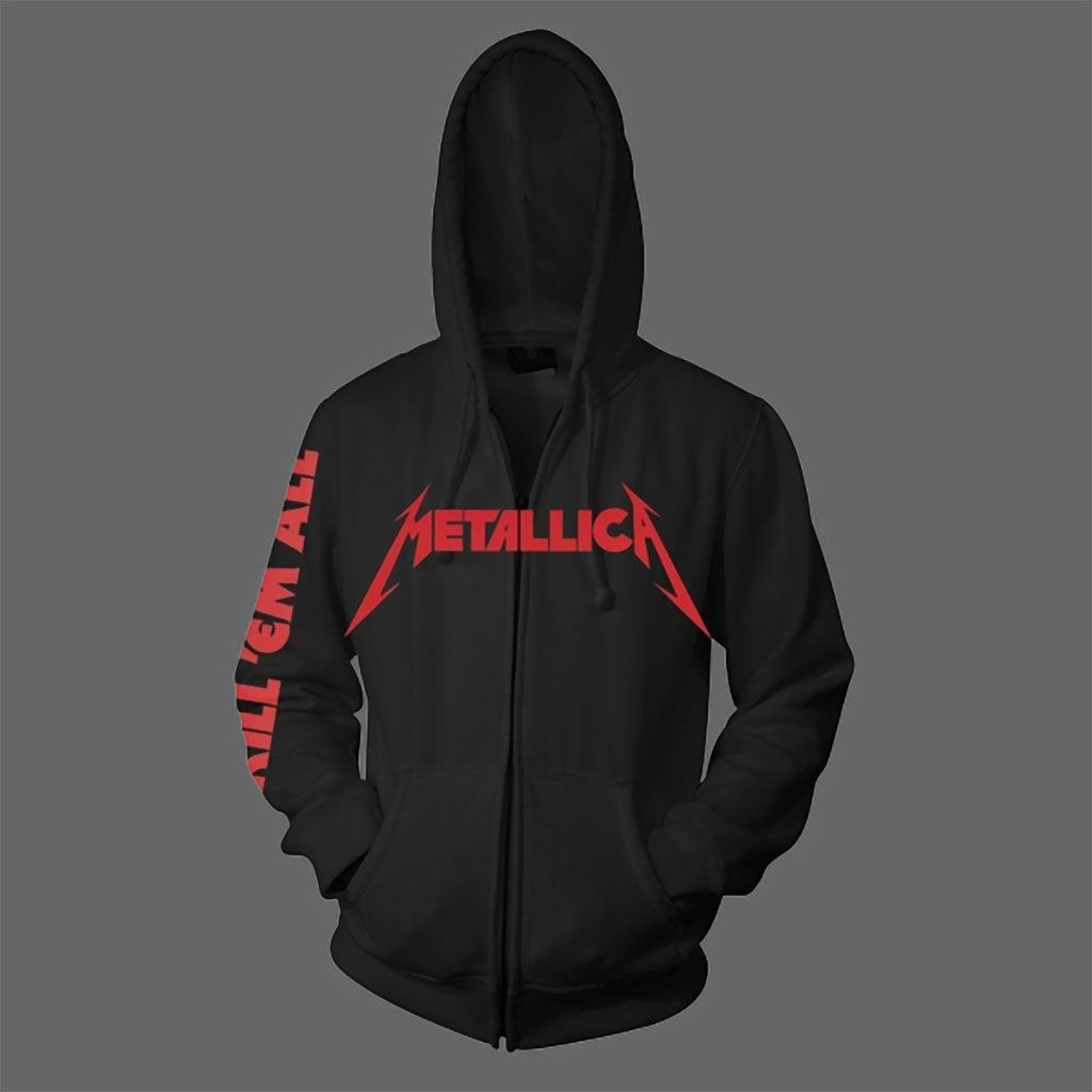 Metallica - Kill 'Em All (Full Zip Hoodie)