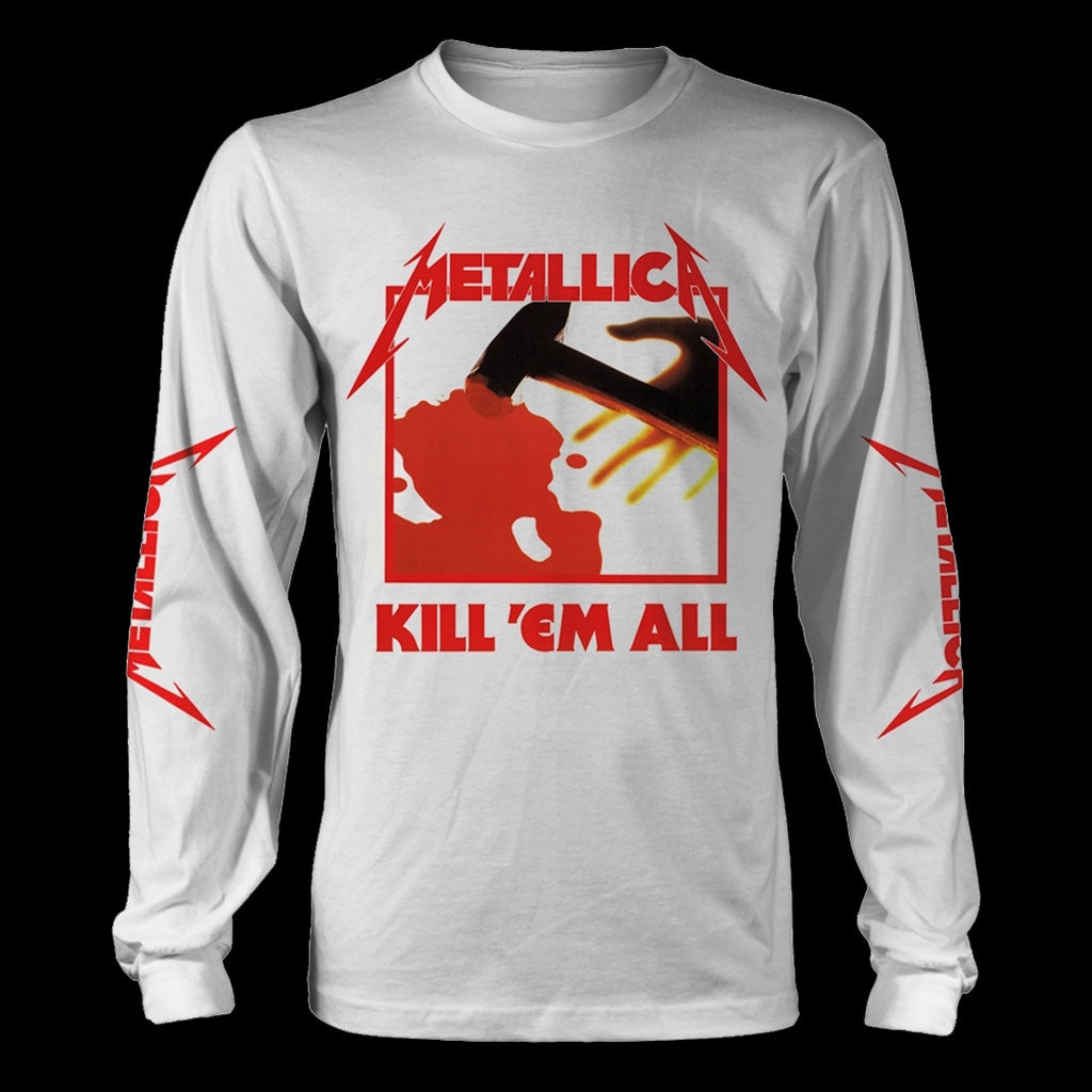 Metallica - Kill 'Em All (White) (Long Sleeve T-Shirt)