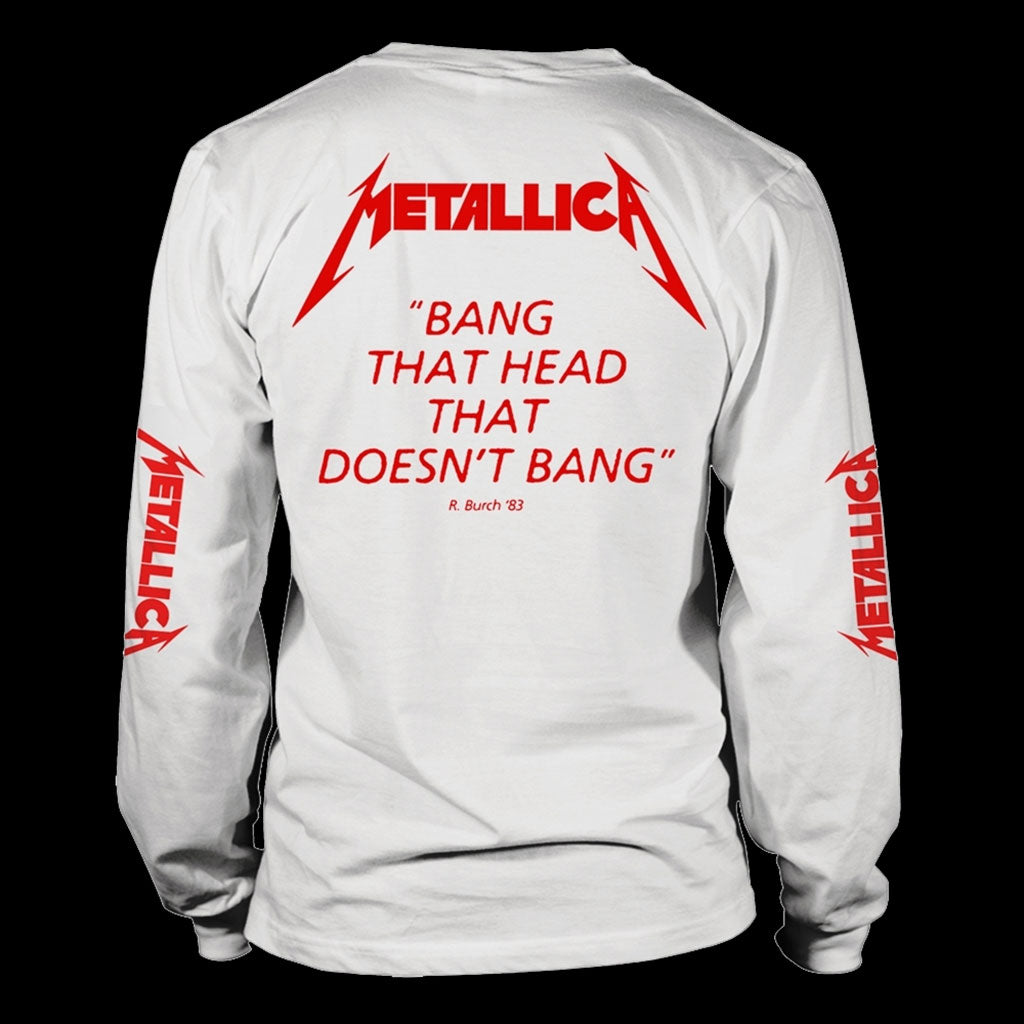 Metallica - Kill 'Em All (White) (Long Sleeve T-Shirt)