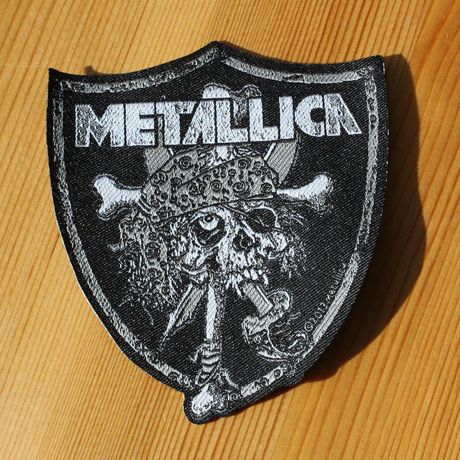Metallica - Raiders Shield (Woven Patch)