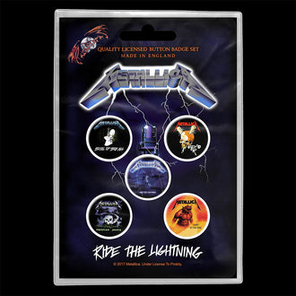 Metallica - Ride the Lightning (Badge Pack)