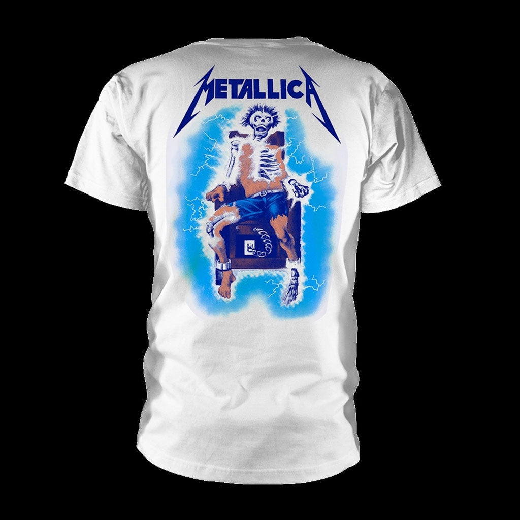 Metallica - Ride the Lightning (White) (T-Shirt)