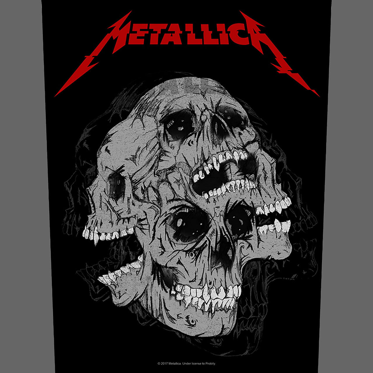 Metallica - Skulls (Backpatch)