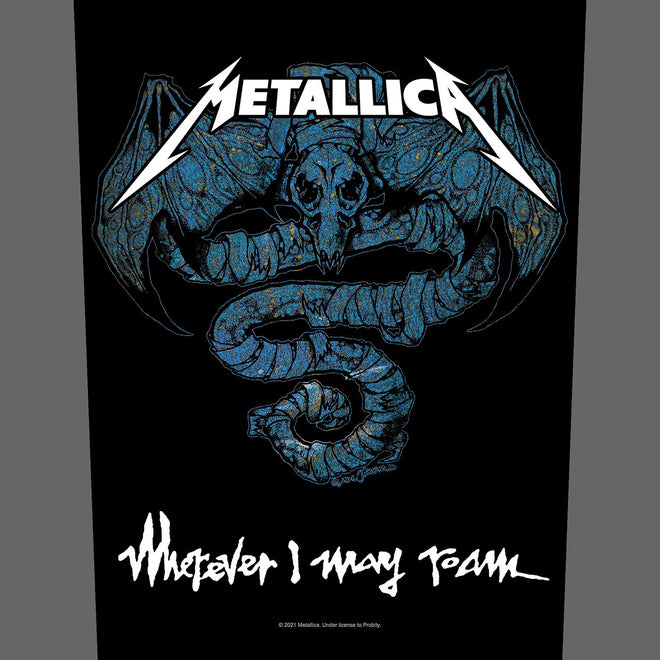 Metallica - Wherever I May Roam (Wings) (Backpatch)