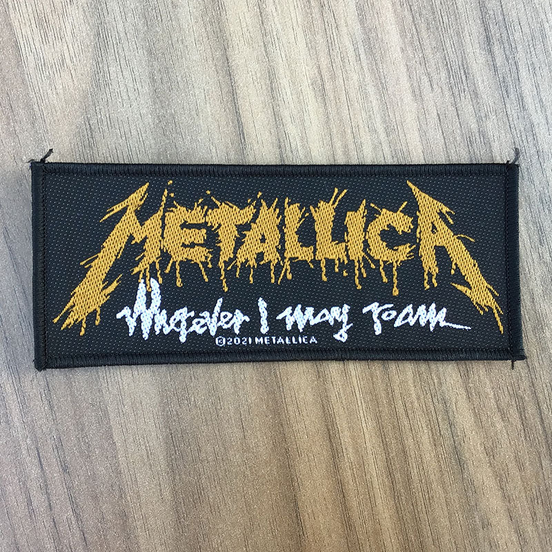 Metallica Wherever I May Roam Patch