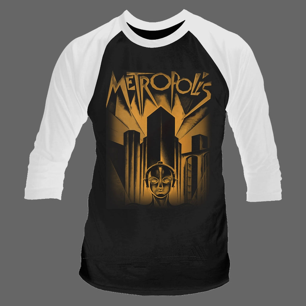 Metropolis (1927) (3/4 Sleeve T-Shirt)