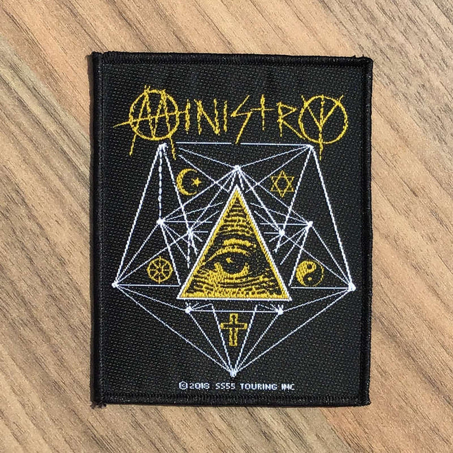 Ministry - All Seeing Eye (Woven Patch)