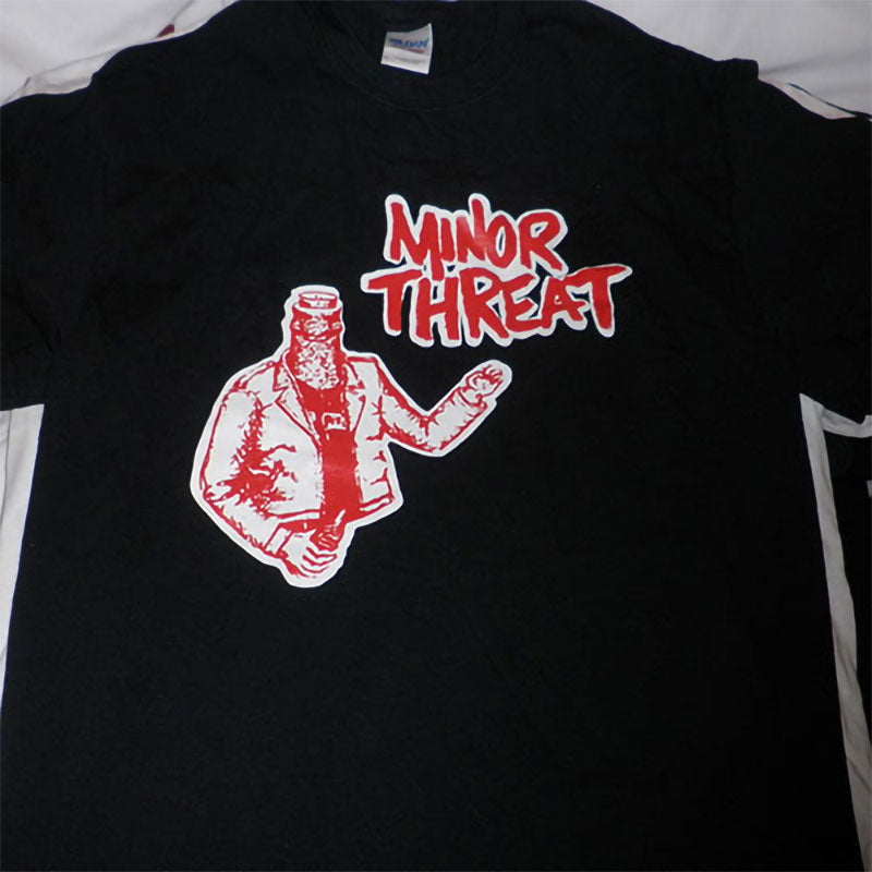 Minor Threat - Bottlehead (Black) (T-Shirt)