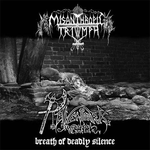 Misanthropic Triumph / Ravendark's Monarchal Canticle - Breath of Deadly Silence (CD)