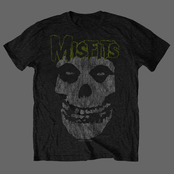 Misfits - Green Logo & Fiend (T-Shirt)