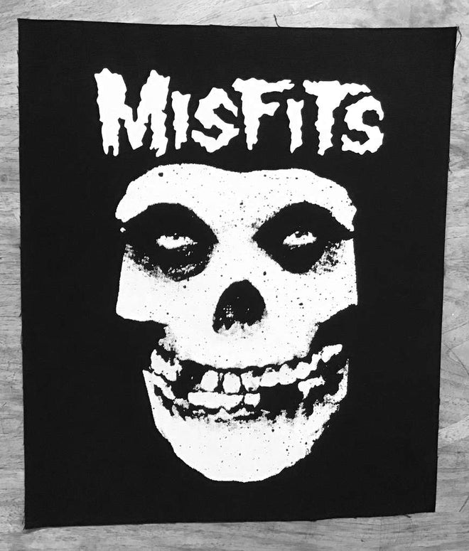 Misfits - Logo & Fiend (Backpatch)