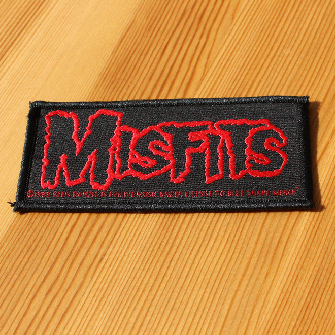 Misfits - Red Logo (Woven Patch)