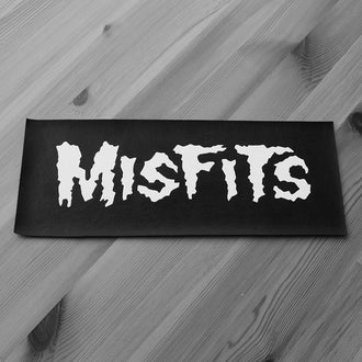 Misfits - Logo (Leather) (Superstrip) (Backpatch)