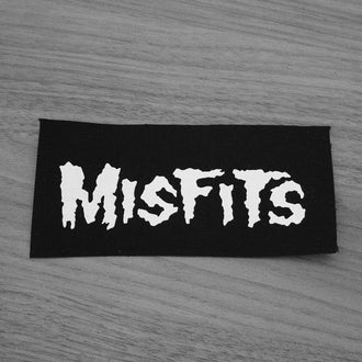 Misfits - White Logo (Printed Patch)