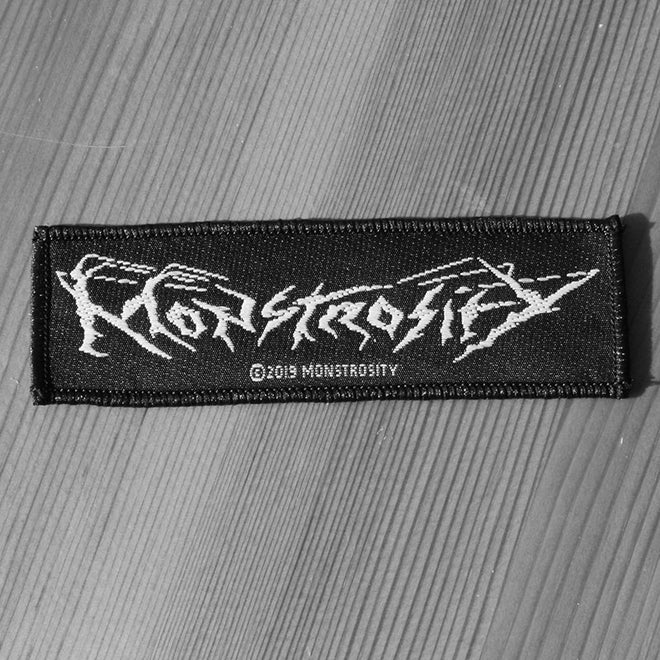 Monstrosity - Logo (Woven Patch)