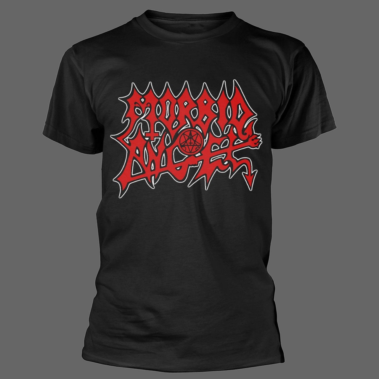 Morbid Angel - Red Logo / Thy Kingdom Come (T-Shirt)