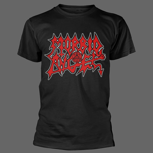 Morbid Angel - Red Logo / Thy Kingdom Come (T-Shirt)