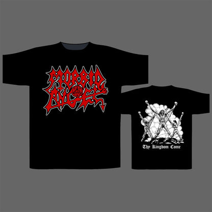 Morbid Angel - Red Logo / Thy Kingdom Come (T-Shirt)