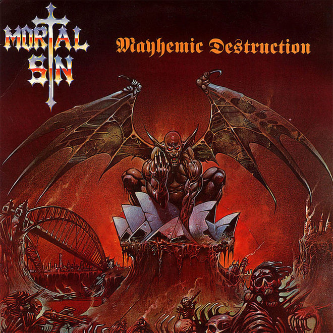 Mortal Sin - Mayhemic Destruction (2022 Reissue) (Red Edition) (LP)