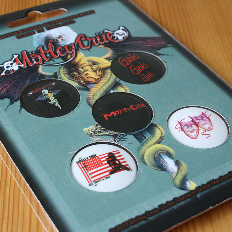 Motley Crue - Dr Feelgood (Badge Pack)