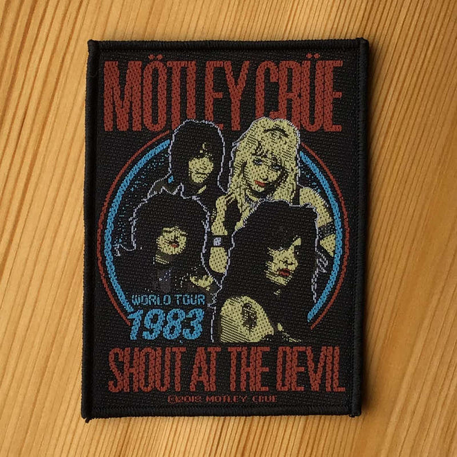 Motley Crue - Shout at the Devil World Tour 1983 (Woven Patch)